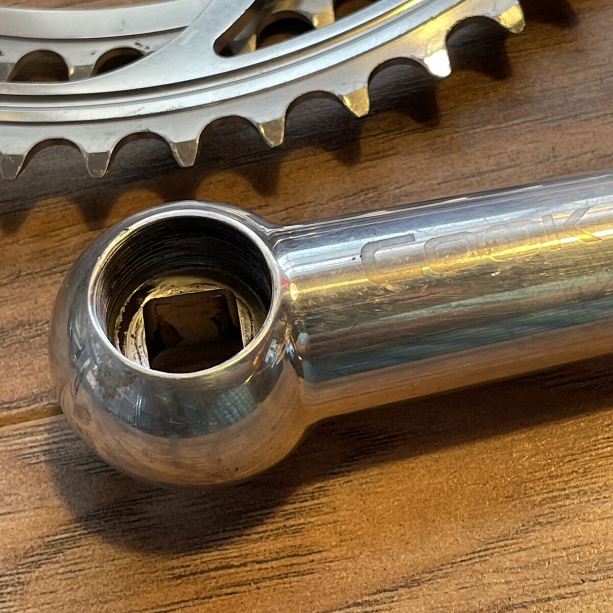 Vintage Cook Bros Racing PCH Road Crankset 181 52 42 Dogbone Vintage Cook Bros Racing PCH Road Crankset 181 52 42 Dogbone