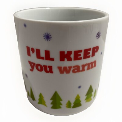 BIA Cordon Bleu Jumbo Coffee Mug I ll Keep You Warm Coffee Bean & Tea Leaf 2014