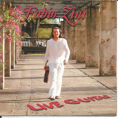 Fabio Zini  Live Guitar CD Signed Autographed  Very Rare