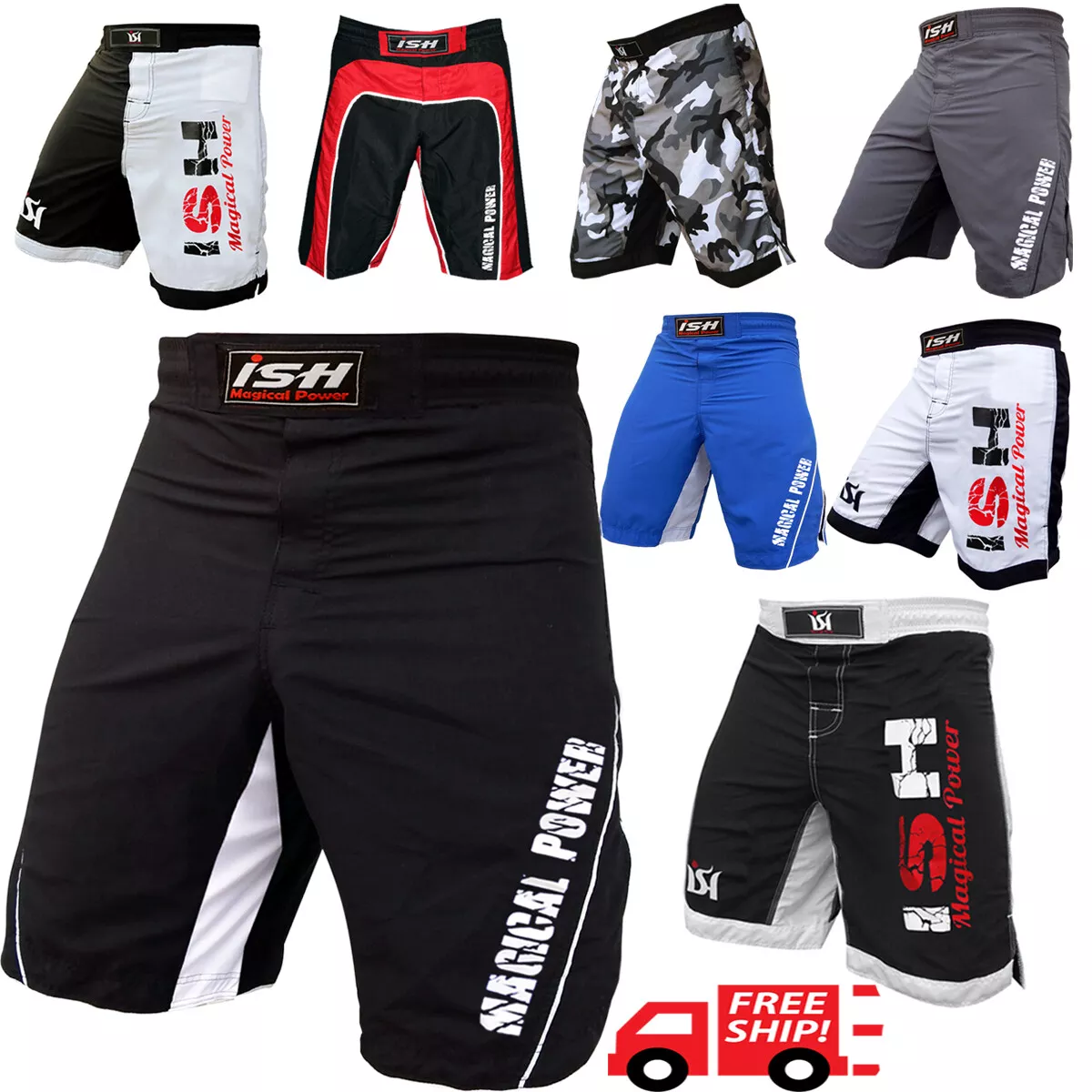  UFC 7 Shorts Without Brief Blue SM 7 : Clothing, Shoes &  Jewelry