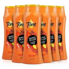 Tone Body Wash, Mango Splash,16 Fl Oz (Pack of 6) FREE SHIPPING