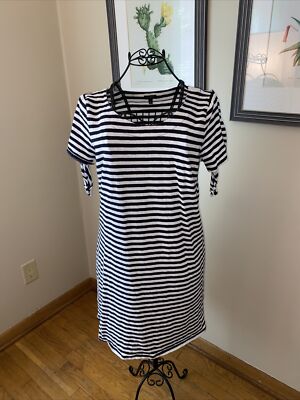 Talbots Women's Size Lp - Black & White T-Shirt Dress - EXCELLENT CONDITION | eBay Talbots Women's Size Lp - Black & White T-Shirt Dress - EXCELLENT CONDITION | eBay