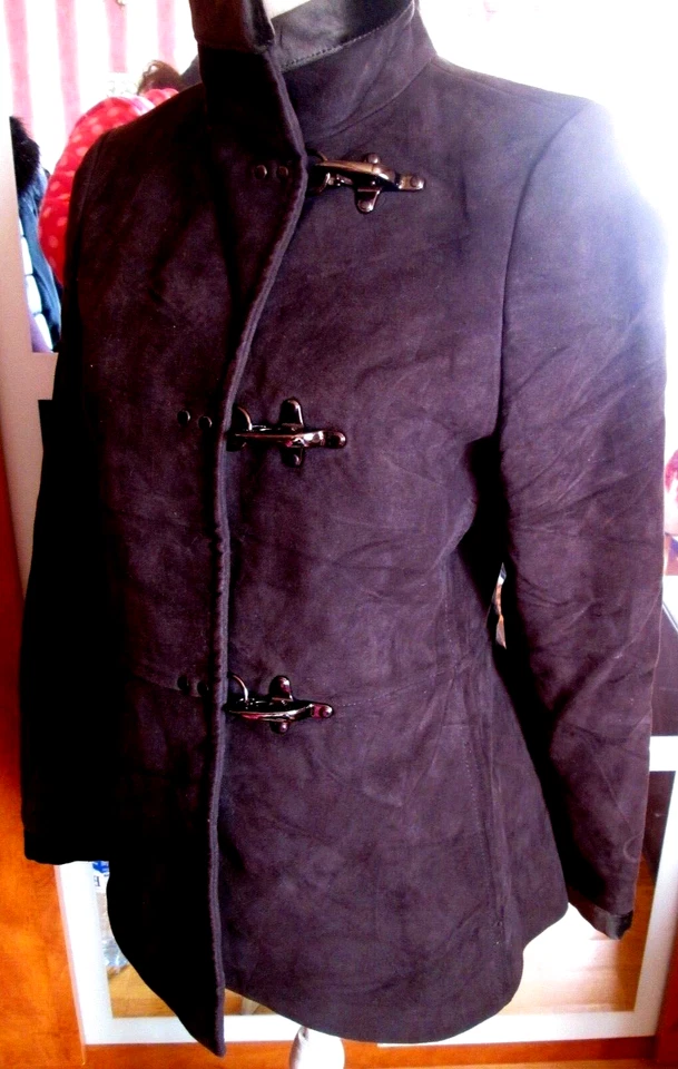 Beau manteau caban marron  FAY 100% coton excellent état TM - Photo 2/4