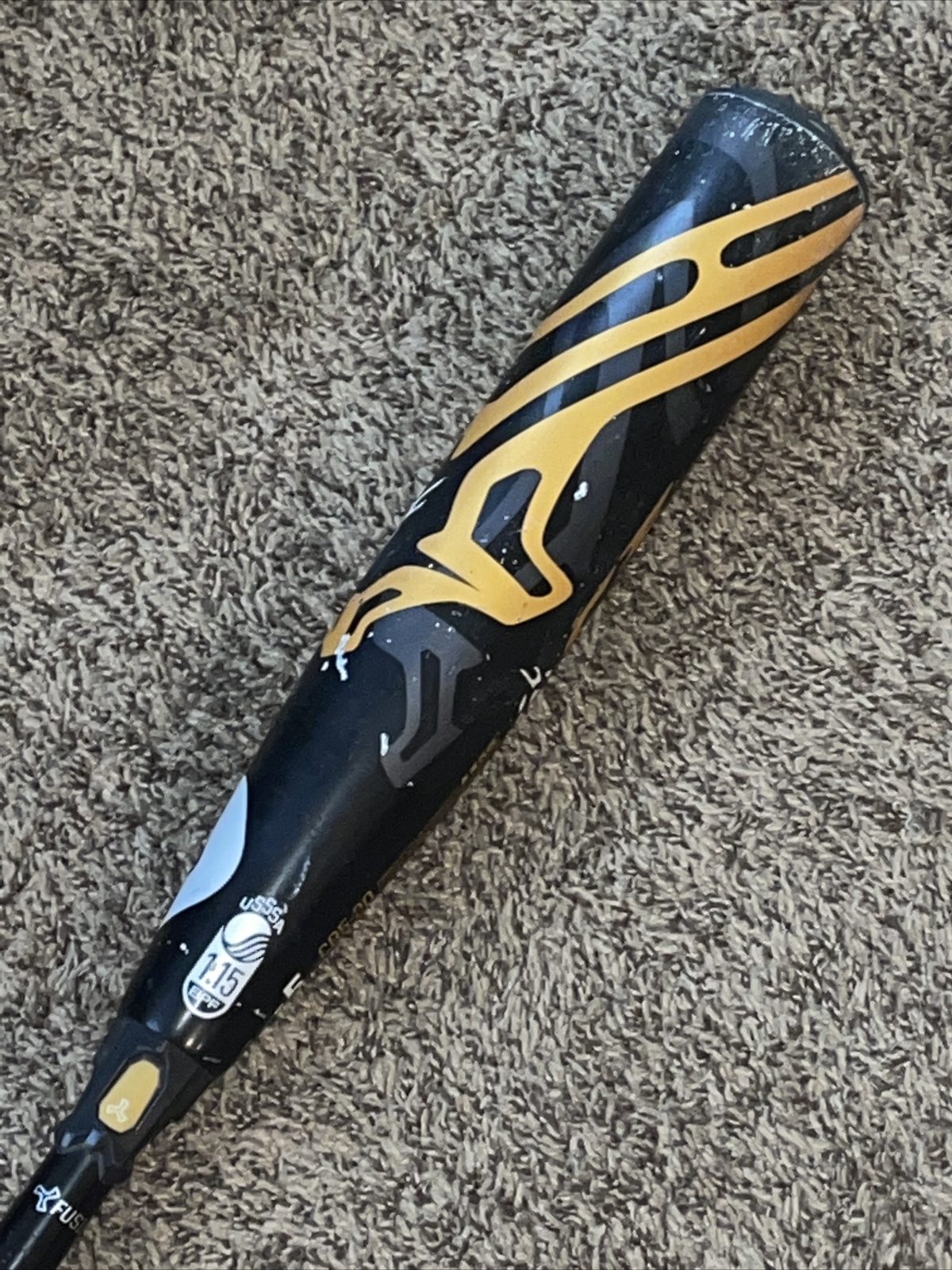 Batte De Baseball DeMarini CB5-20 CF -5 USSSA 31" 26 Oz - Occasion (poignée à Changer)