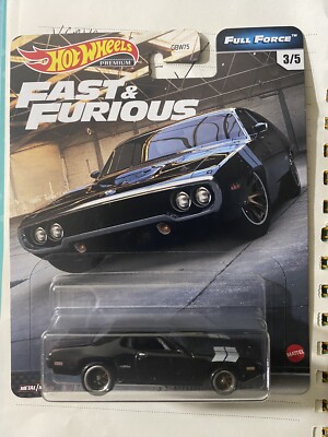 Hot Wheels Premium Fast & Furious Full Force  71 Plymouth GTX