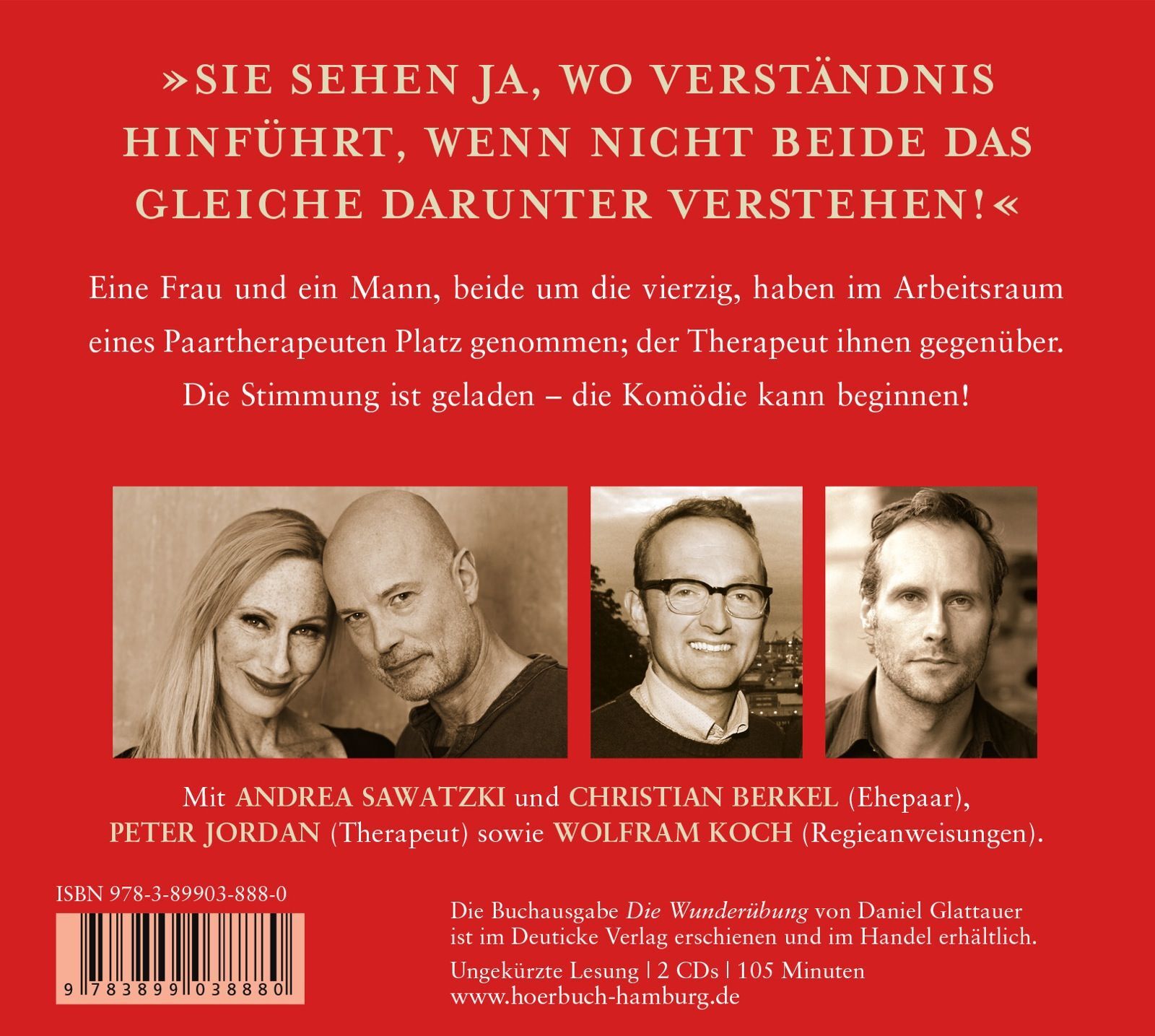 Thumbnail - Daniel Glattauer / Die Wunderübung, 2 Audio-cd / 9783899038880