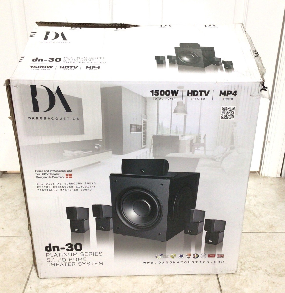 Home Theater System Danon Acoustics DN-30 Platinum Series 5.1 HD