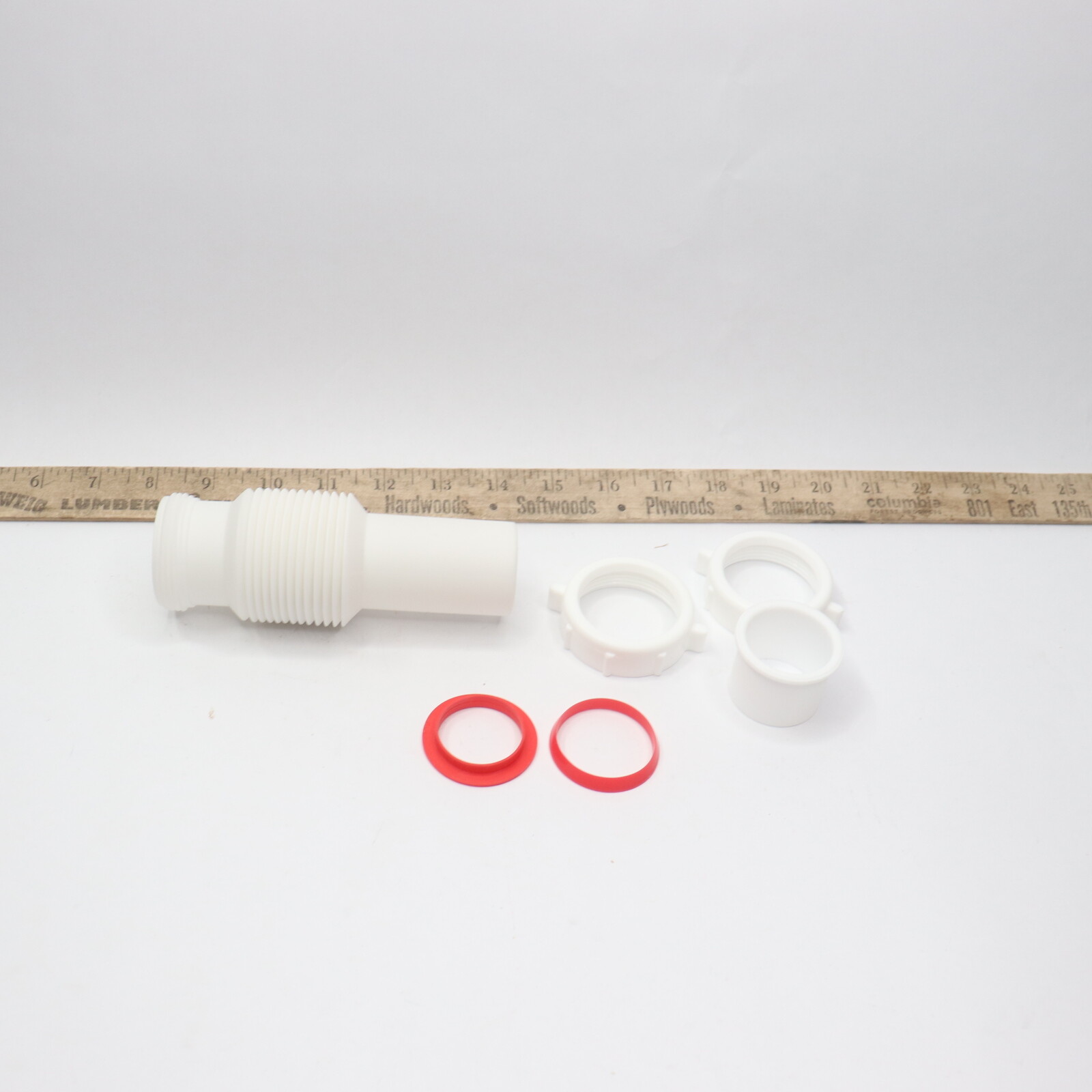 (6Pk) Oatey SlipJoint Sink Drain Tailpiece Extension Tube 11/2