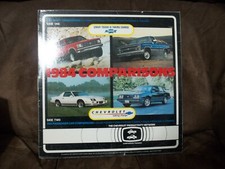 1984 Chevrolet comparisons truck car product training laserdisc dealership tools