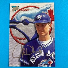John Olerud 1993 Leaf Studio Card #195 MLB Toronto Blue Jays