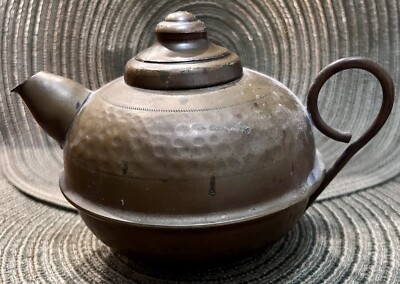 Vintage Copper Kettle / Teapot Crafted In Portugal
