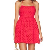 Show Me Your Mumu™ Out Of Town Dress in Red Eyelet Size XL NWT