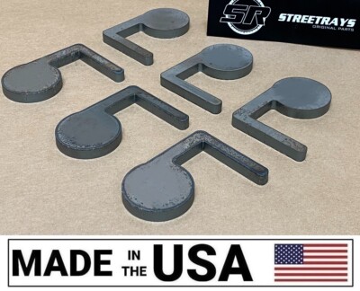 [SR] Steel IDPA Shooting Target Dueling Tree DIY Kit 6pc 2'' x 3/8'' Paddles ONLY