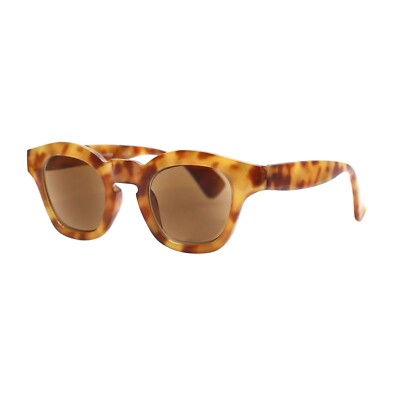 Ryan Simkhai Eyeshop KENNA Sonnenlesebrille Hell Schildpatt