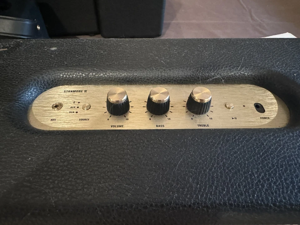 Marshall Stanmore II 无线蓝牙扬声器 - 无功能有电源标志 — 第 2/4 张图片