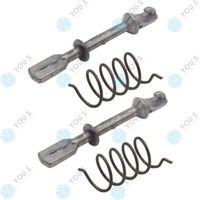 2 Set You.S Original TüRschloss Exzenter + Feder Vorne Rechts FüR VW Caddy II