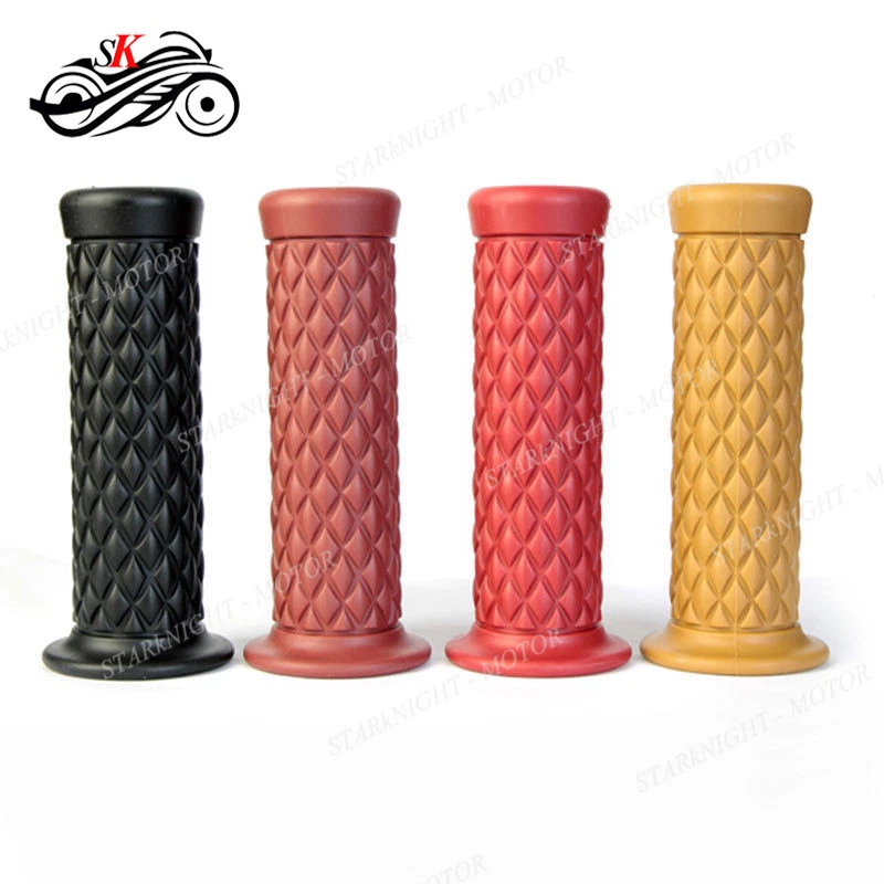 TPU Rubber Handlebar Hand Grips Bar End For Kawasaki KZ650 W650 KZ400 KZ550 K750 - Image 4 of 4
