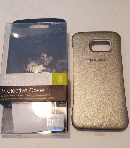 Samsung Protective Case Cover For Samsung Galaxy S6 Edge ( Gold ) - 第 1/2 張圖片