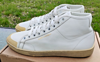 Saint Laurent White Court Classic 7.5US 37.5EU SL/39 653489 Womens $645 EUC