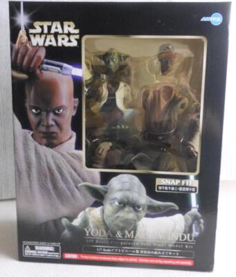 STAR WARS Kotobukiya ARTFX Yoda & Mace Windu 1/7 Scale Figure New 