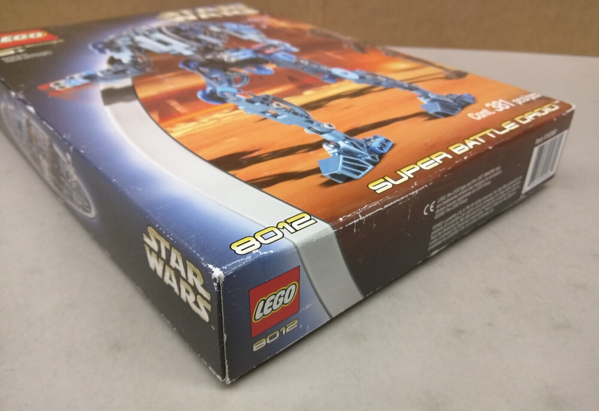 LEGO Star Wars 8012 Super Battle Droid NEW! Posable Figure Blaster