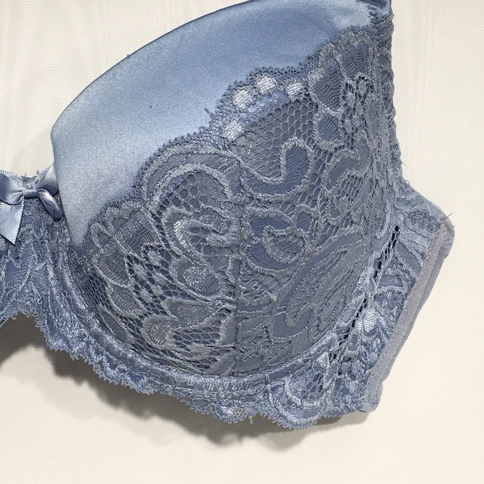 Catherine Malandrino Bra Powder Blue 38C Lace Molded Cup Underwire SaraMax - Image 3 of 4