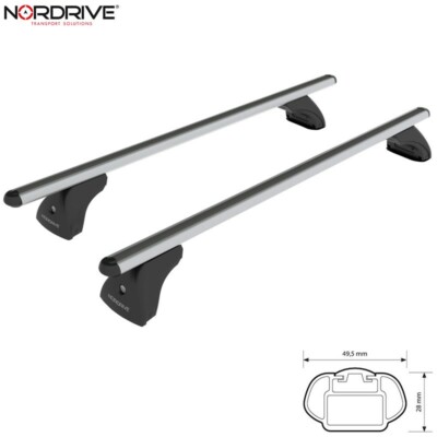 DACHTRÄGER NORDRIVE Aluminium FÜR Renault Espace 2015-2023