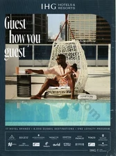 2022 IHG Hotels Resorts Regent Indigo Voco Old PRINT AD Wall Decor? (1971)