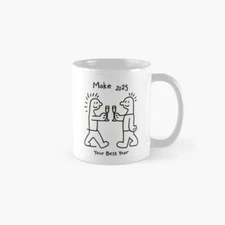 Start 2025 with hope Classic Mug , Gift For Family