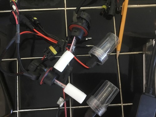 Kensun HID Headlight Xenon Conversion Kit 35W Extra Bulbs Wiring - Picture 3 of 9