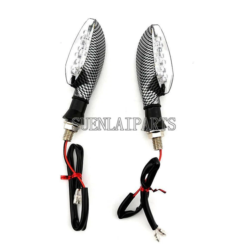 Пластиковые мини-сигналы поворота 4,9 дюйма для Kawasaki KZ 550 650 750 1000 1100 1300 - Изображение 4 из 4