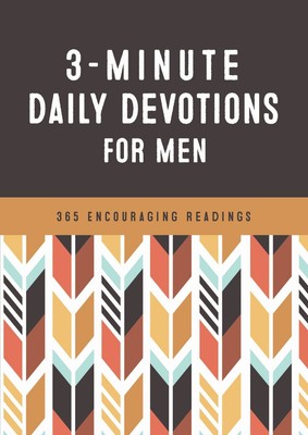 3-Minute Daily Devotions for Men: 365 Encouraging Readings .. NEW