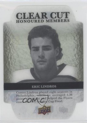 2021 Upper Deck Series 1 Clear Cut Honoured Members 33/100 Eric Lindros HOF li7