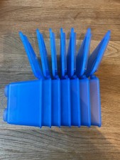 IKEA 7 Pack - Small Storage Boxes with Lids - Stackable - Blue