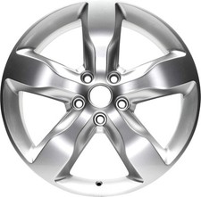 New 20x8 In Alloy Wheel For 2011-2013 Jeep Grand Cherokee Light Hyper Silver Rim