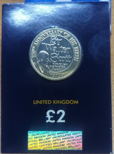 2021 £2 coin SIR WALTER SCOTT B.UNC IN CASE CERTIFIED WESTMINSTER MINT