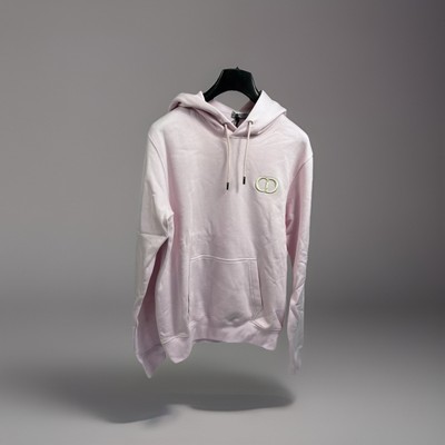 Dior ピンク スウェットパーカー DIOR PINK CD COTTON HOODIE SIZE: M REP £890 | eBay