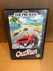 OutRun Sega Genesis Complete in Box CIB Classic Racing Game Authentic