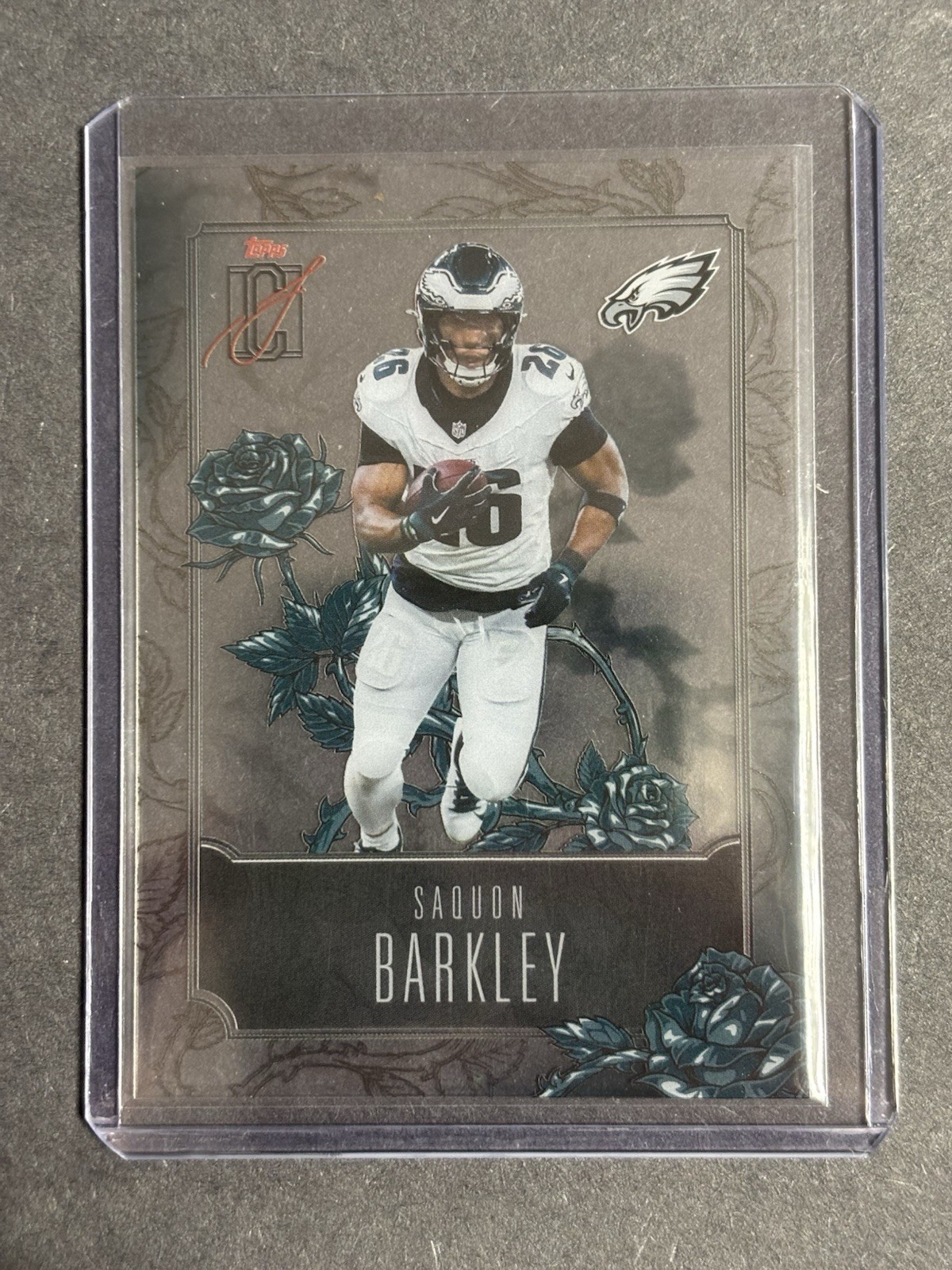 2025 Topps Signature Class SAQUON BARKLEY Roses SSP Eagles #ROSES-7