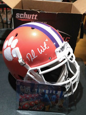 Deshaun Watson Clemson University Signed Authentic Full-Size Helmet!
