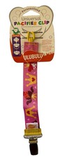 Ulubulu Universal Pacifier Clip Teether Holder Girl Princess Print Personalize