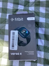  New Fitbit Versa 4 Fitness Smartwatch - Black