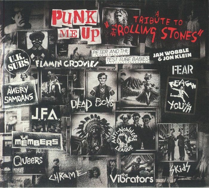VARIOUS - Punk Me Up: A Tribute To The Rolling Stones - CD (unmixed CD)