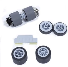 YANZEO 6 PCS Pick Roller Separation Pad Set PA03450-K011 PA03450-K012,K013,K014