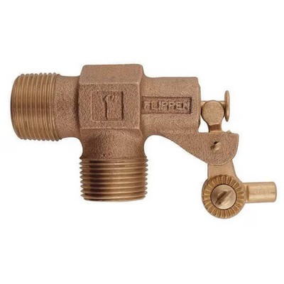 Watts ST1000 Float Valve, 1 In, Bronze, Pipe Mount