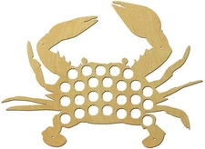 Crab Beer Cap Holder, Wall Mount Beer Cap Display Decor Art, Great Gift for Men,