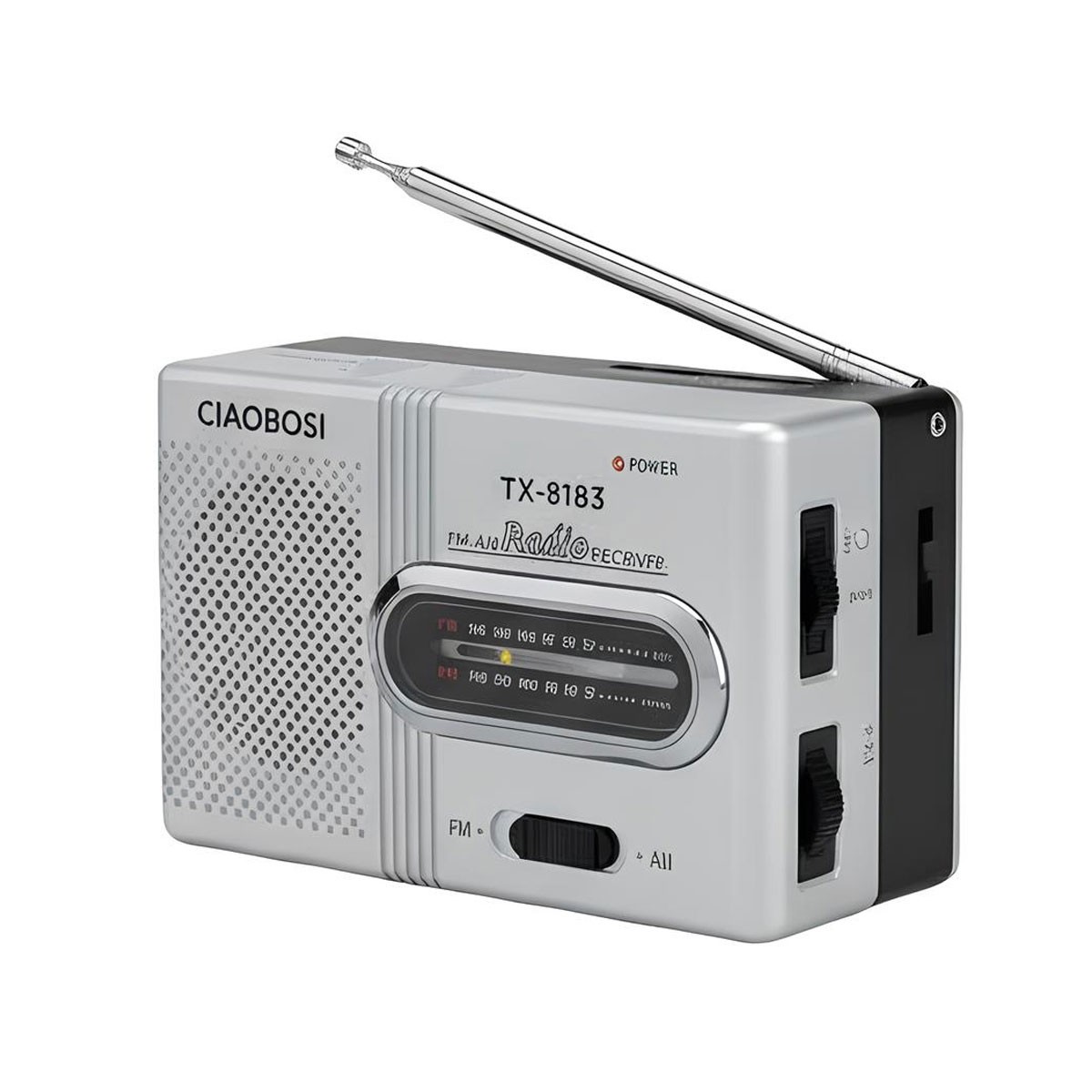 Mini radio de poche FM AM pour randonnee Avizar avec antenne de voyage