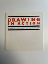 Drawing in Action 1978 Contemporary Drawing Exhibition Catalogue Kossoff