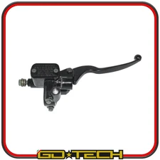 POMPA FRENO ANTERIORE MOTO SCOOTER ENDURO CROSS MOTARD UNIVERSALE Nera DESTRA