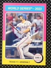 2024 Topps Heritage - Marcus Semien - World Series Highlights - #464